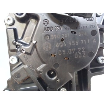 Recambio de motor limpia trasero para volkswagen polo (9n3) advance referencia OEM IAM 6Q6955711A  4 PINS