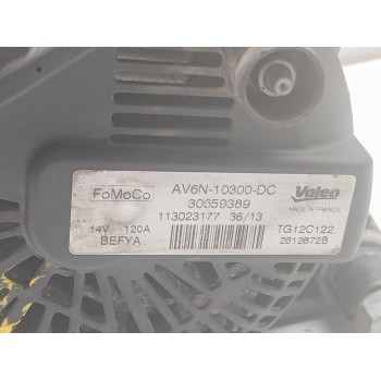 Recambio de alternador para ford focus iii turnier 1.6 tdci referencia OEM IAM av6n10300dc 30659389 tg12c122