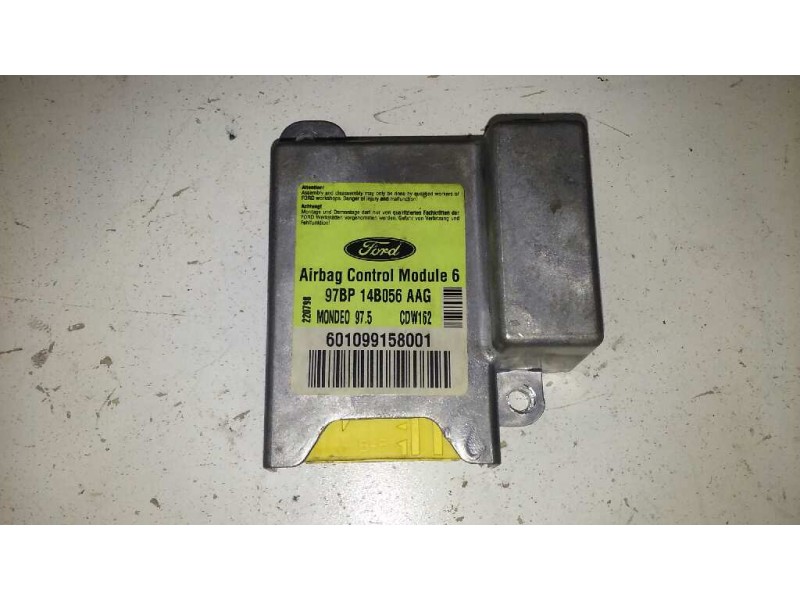 Recambio de centralita airbag para ford mondeo berlina (gd) ambiente referencia OEM IAM 97BP14B056AAG 97BP14B056AAG 