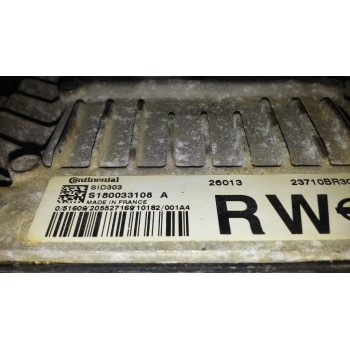 Recambio de centralita motor uce para nissan qashqai (j10) tekna referencia OEM IAM S180033108A 23710BR30A 