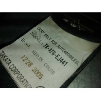 Recambio de cinturon seguridad delantero izquierdo para honda jazz (gd1/5) 1.4 es referencia OEM IAM TKAF8EJ441  