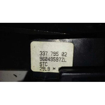 Recambio de mando limpia para peugeot 206 berlina xr referencia OEM IAM 96049597ZL  
