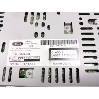 Recambio de sistema audio / radio cd para ford mondeo v hatchback (ce) 1.5 ecoboost referencia OEM IAM DS7T19C107GJ  