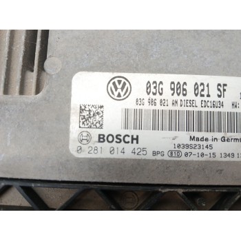 Recambio de centralita motor uce para seat leon (1p1) 2.0 tdi 16v referencia OEM IAM 03G906021SF 0281014425 