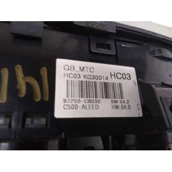 Recambio de mando calefaccion / aire acondicionado para hyundai i20 basis blue referencia OEM IAM HC03KG30014  