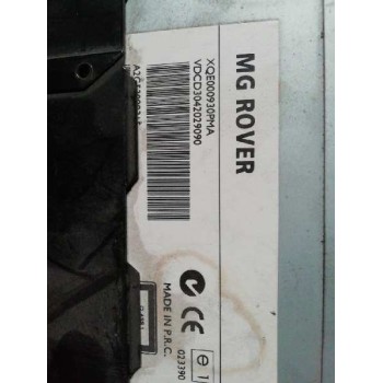 Recambio de sistema audio / radio cd para mg serie 25 (rf) classic (5-ptas.) referencia OEM IAM XQE000930PMA VDCD3042029090 