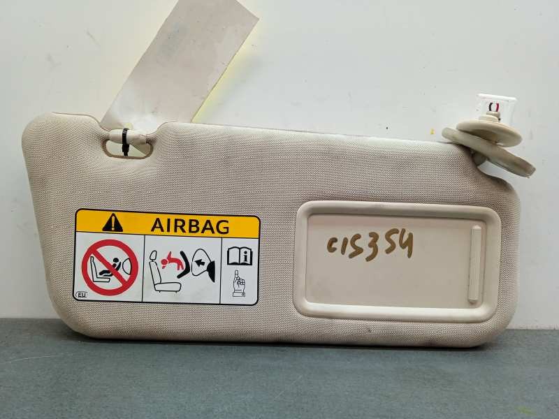 Recambio de parasol derecho para lexus ct 200h referencia OEM IAM   