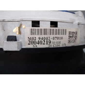 Recambio de cuadro instrumentos para kia picanto 1.1 ex referencia OEM IAM 9400307010  