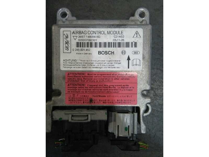 Recambio de centralita airbag para ford focus c-max (cap) ambiente (d) referencia OEM IAM 3M5T14B056BG 3M5T14B056BG 