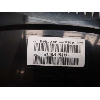 Recambio de cuadro instrumentos para bmw serie 5 touring (e61) 525d referencia OEM IAM 62109194889 62109194889 
