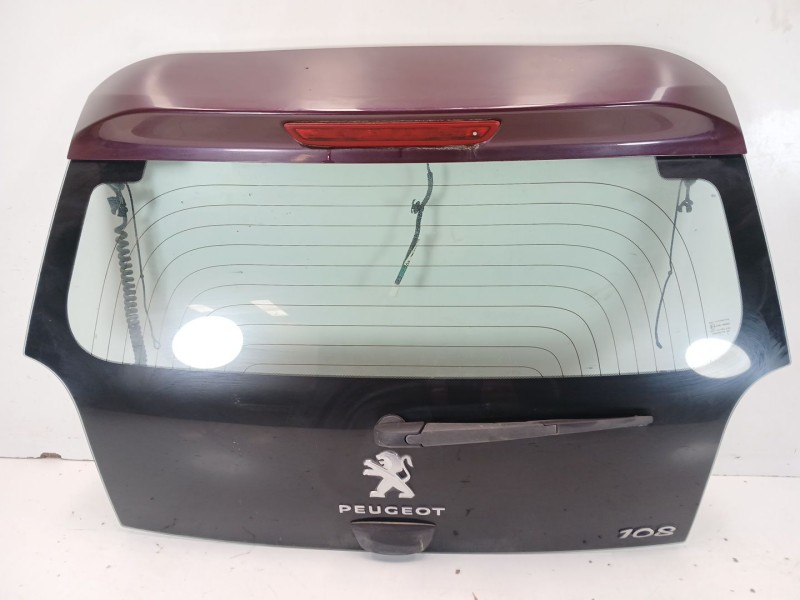 Recambio de luna trasera para peugeot 108 1.2 referencia OEM IAM   