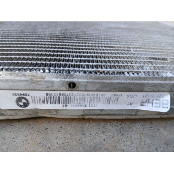 Recambio de radiador agua para bmw x6 (e71, e72) m referencia OEM IAM 17117594020  7594020