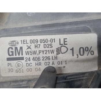 Recambio de faro izquierdo para opel omega b design edition berlina referencia OEM IAM 24406226 24406226 XENON