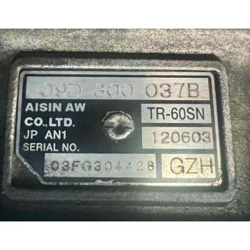 Recambio de caja cambios para volkswagen touareg (7la) tdi r5 referencia OEM IAM GZH B 