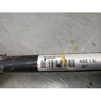 Recambio de transmision delantera izquierda para mg zs suv (azs1) 1.5 vti referencia OEM IAM 99220001  