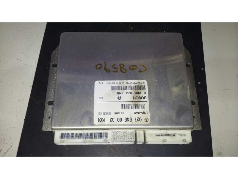 Recambio de modulo electronico para mercedes-benz clase a (w168) 140 (168.031) referencia OEM IAM 0275456032  ESP