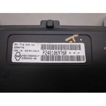 Recambio de cuadro instrumentos para renault kangoo furgón professional referencia OEM IAM P248106976R 248106976R 