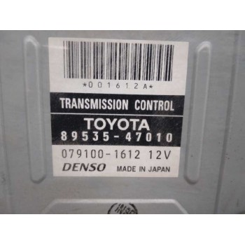 Recambio de centralita cambio automatico para toyota prius (nhw20) basis referencia OEM IAM 8953547010 0791001612 