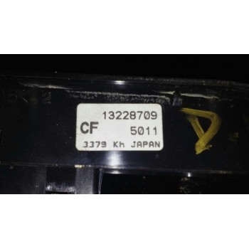 Recambio de mando elevalunas delantero derecho para opel zafira b cosmo referencia OEM IAM 13228709  