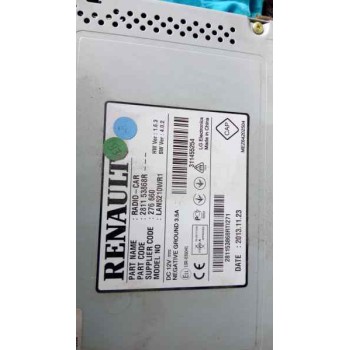 Recambio de sistema audio / radio cd para renault clio iv technofeel referencia OEM IAM 281153868R  