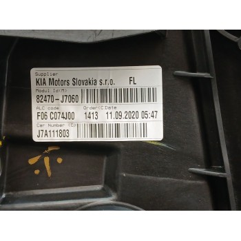 Recambio de elevalunas delantero izquierdo para kia ceed gt line referencia OEM IAM 82470j7060 82450j7010 5 cables