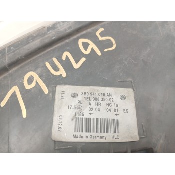 Recambio de faro derecho para volkswagen passat b5.5 (3b3) 1.9 tdi referencia OEM IAM 3b0941016an  