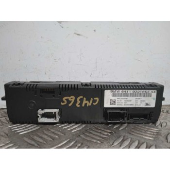 Recambio de mando climatizador para bmw serie 1 berlina (e81/e87) 116d referencia OEM IAM 6411922185304 A2C53398856 