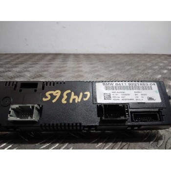 Recambio de mando climatizador para bmw serie 1 berlina (e81/e87) 116d referencia OEM IAM 6411922185304 A2C53398856 