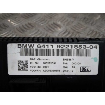 Recambio de mando climatizador para bmw serie 1 berlina (e81/e87) 116d referencia OEM IAM 6411922185304 A2C53398856 