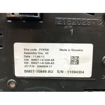 Recambio de cuadro instrumentos para ford focus iii 1.0 ecoboost referencia OEM IAM BM5T10849AU BM5T14CC026AS BM5T14C226AE