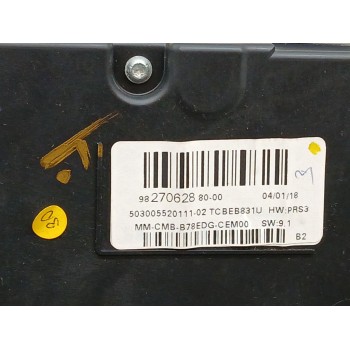 Recambio de cuadro instrumentos para citroën c4 picasso feel referencia OEM IAM 9827062880  