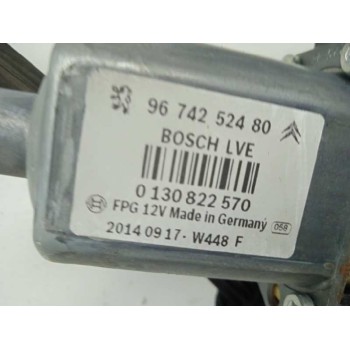 Recambio de elevalunas delantero derecho para citroën c4 cactus feel referencia OEM IAM 9674252480 9810287480 2 PINS