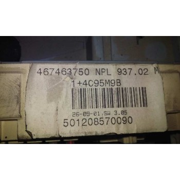 Recambio de caja reles / fusibles para alfa romeo 147 (190) 1.6 16v cat referencia OEM IAM 467463750  