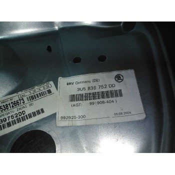 Recambio de elevalunas trasero derecho para skoda superb (3u4) classic referencia OEM IAM 3U5839752DD PANEL 
