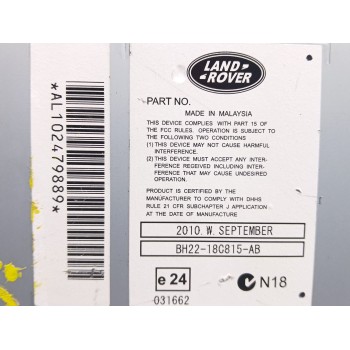 Recambio de sistema audio / radio cd para land rover discovery iv (l319) 3.0 td 4x4 referencia OEM IAM bh2218c815ab  