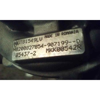 Recambio de turbocompresor para renault megane iii coupe 2.0 dci diesel fap referencia OEM IAM 8200827854  