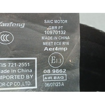 Recambio de kit airbag para mg zs suv (azs1) 1.5 vti referencia OEM IAM 9999121ba0 11055806ASA 10764459