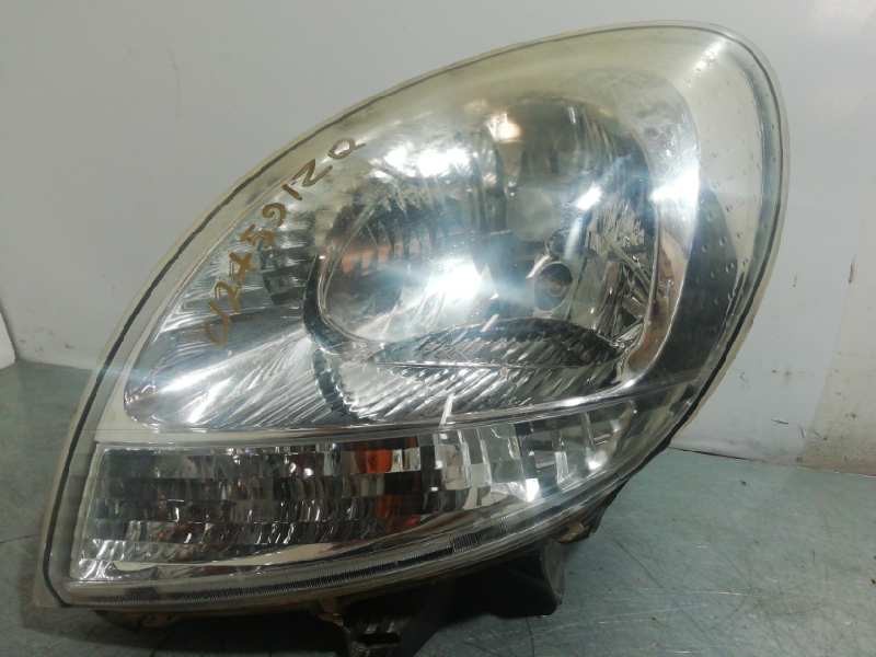 Recambio de faro izquierdo para renault kangoo (f/kc0) 1.5 dci diesel referencia OEM IAM 8200589032 MONOPTICA 2ª