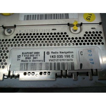 Recambio de sistema navegacion gps para volkswagen passat berlina (3c2) highline referencia OEM IAM 1K0035198C  