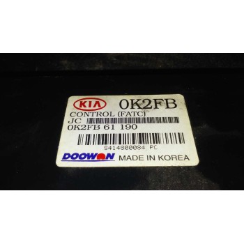Recambio de mando climatizador para kia carens 2.0 crdi ex monovolumen referencia OEM IAM 0K2FB61190  
