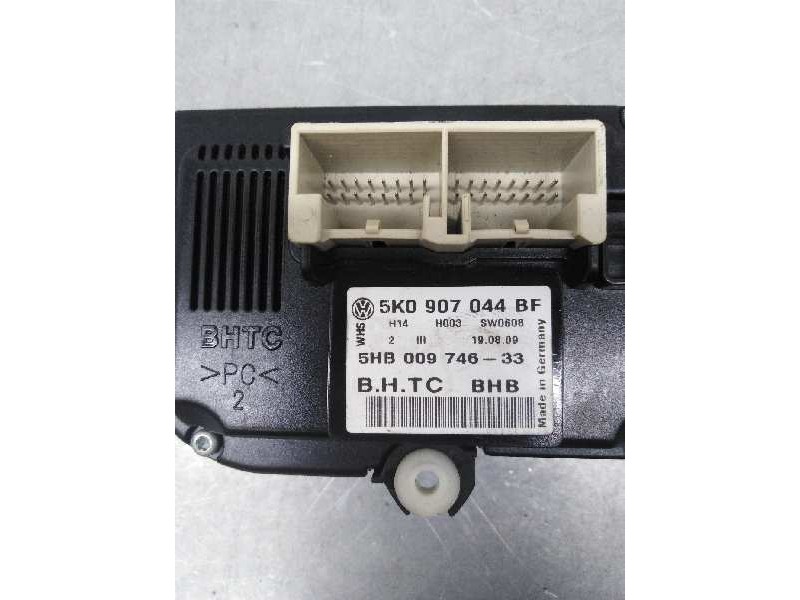 Recambio de mando climatizador para volkswagen golf vi variant (aj5) advance referencia OEM IAM 5K0907044BF 5K0907044CBZJU 5K090