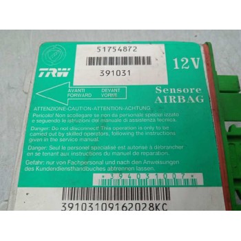 Recambio de centralita airbag para fiat grande punto (199) 1.3 16v multijet dynamic (55kw) referencia OEM IAM 51754872 51754872 