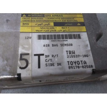 Recambio de centralita airbag para toyota auris luna referencia OEM IAM 8917002560 215537106 