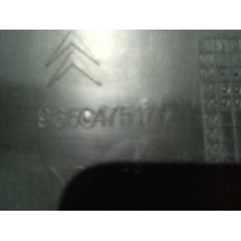 Recambio de paragolpes trasero para citroën c5 berlina exclusive referencia OEM IAM 9650475177 NEGRO 