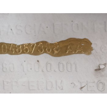 Recambio de paragolpes delantero para chrysler voyager iv (rg, rs) 2.5 crd referencia OEM IAM 04857388AA  