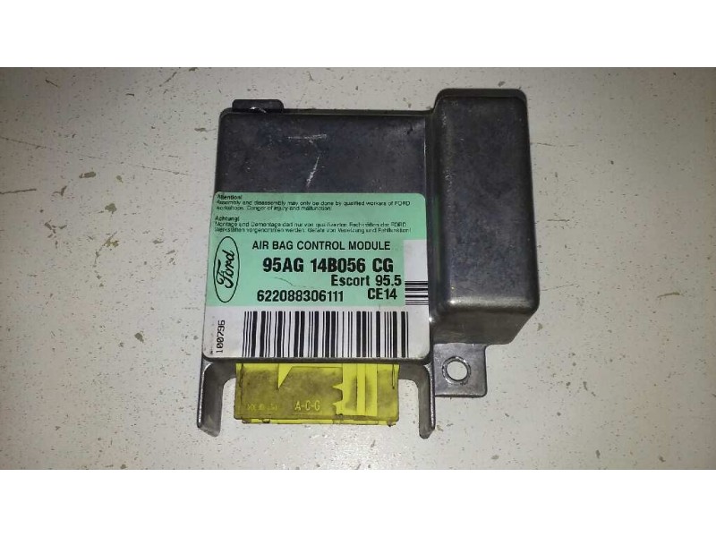 Recambio de centralita airbag para ford escort berlina bravo referencia OEM IAM 95AG14B056CG 95AG14B056CG 