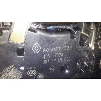 Recambio de cerradura puerta delantera izquierda para renault captur luxe referencia OEM IAM   4 PINS
