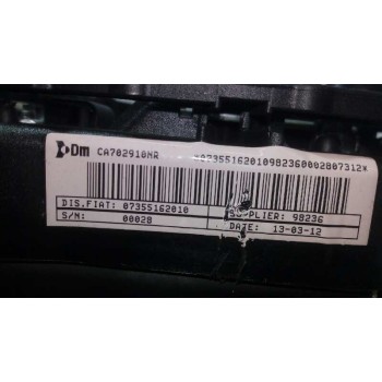 Recambio de airbag delantero izquierdo para fiat punto (199) 1.3 16v jtd cat referencia OEM IAM 07355162010  