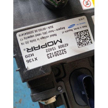 Recambio de bateria para fiat 500 (312_) 1.0 mild hybrid (312.ayd1b) referencia OEM IAM 52220123  