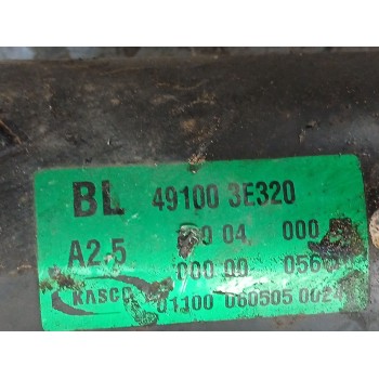 Recambio de transmision central para kia sorento 2.5 crdi referencia OEM IAM 491003E320 CAMBIO MANUAL 5V 199.000KM